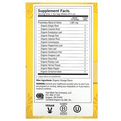 Yogi Tea, Erkältungssaison, Koffeinfrei, 16 Teebeutel, 1,12 oz (32 g)