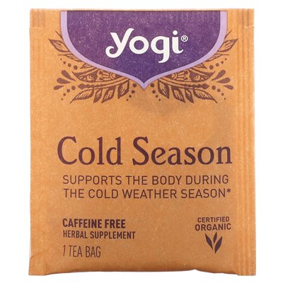 Yogi Tea, Erkältungssaison, Koffeinfrei, 16 Teebeutel, 1,12 oz (32 g)