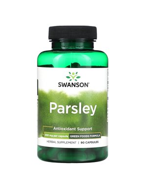 Swanson, Parsley, 650 mg, 90 Capsules Swanson, Parsley, 650 mg, 90 Capsules