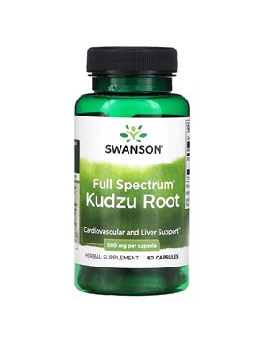 Swanson, Full Spectrum Kudzu Rhizome, 500mg, 60 Capsules