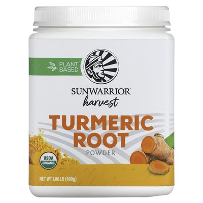 Sunwarrior, Proszek z Kurkumy, 1.08 lb (490 g) Sunwarrior, Proszek z Kurkumy, 1.08 lb (490 g)