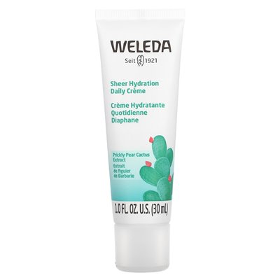 Weleda, Sheer Hydration Daily Creme, für normale bis trockene Haut, 1 fl oz (30 ml)