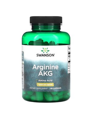 Swanson, Arginina AKG, 1 g, 90 Kapsułek Swanson, Arginina AKG, 1 g, 90 Kapsułek