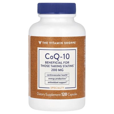 The Vitamin Shoppe, COQ-10, 200 mg, 120 kapsułek The Vitamin Shoppe, COQ-10, 200 mg, 120 kapsułek