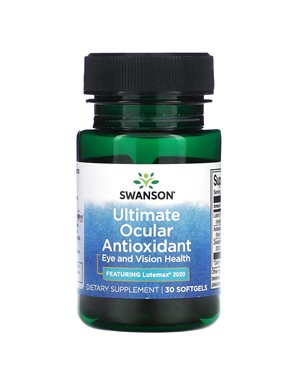 Swanson, Ultimate Ochrony Oczu Antyoksydant, 30 Softgels Swanson, Ultimate Ochrony Oczu Antyoksydant, 30 Softgels
