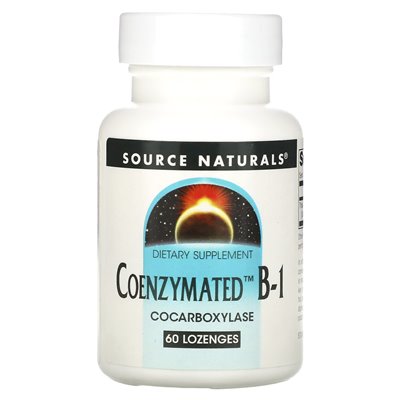 Source Naturals, Coenzym B-1, 60 Lotionen