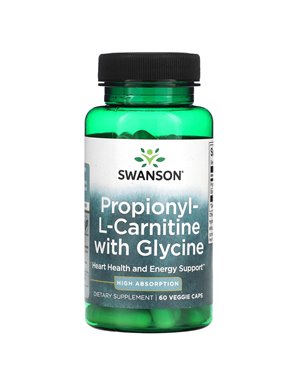 Swanson, Propionyl-L-Carnitine with Glycine, 60 Vegetarian Capsules Swanson, Propionyl-L-Carnitine with Glycine, 60 Vegetarian Capsules