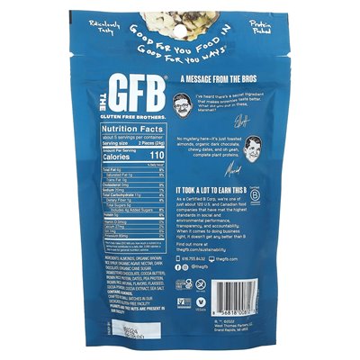 GFB, Gluten Free Bites, Dark Chocolate + Almond, 4 oz (113 g)