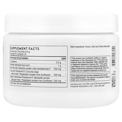 Thorne, Enteromend®, Orange wanilia, 5,9 uncji (168 g)