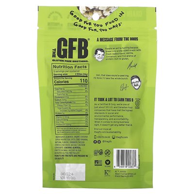 GFB, Glutenfreie Häppchen, Banane-Walnuss, 4 oz (113 g)