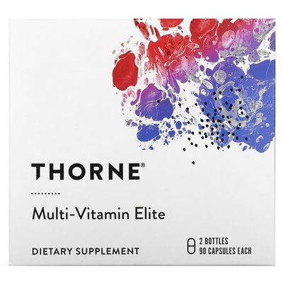 Thorne, Multi-Vitamin Elite, AMI pm, 2 bottles, 90 capsules each