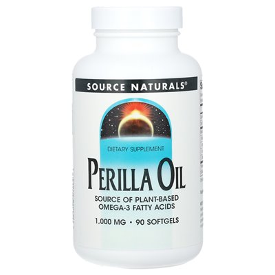 Source Naturals, Perilla Oil, 1,000 mg, 90 Softgels (333 mg per Softgel) Source Naturals, Perilla Oil, 1,000 mg, 90 Softgels (333 mg per Softgel)