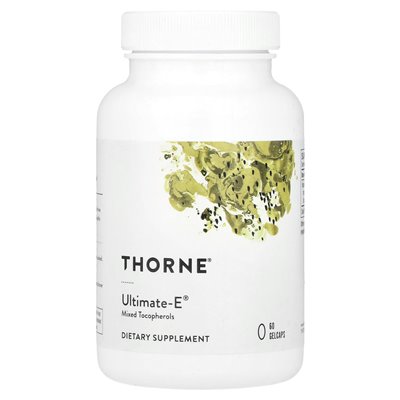 Thorne, Ultimate-E®, 60 gelcap