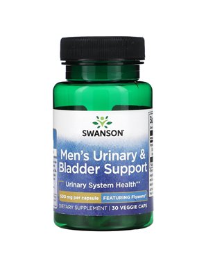 Swanson, Men's Urinary & Bladder Support , 500 mg , 30 Veggie Caps Swanson, Men's Urinary & Bladder Support , 500 mg , 30 Veggie Caps