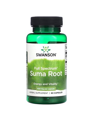 Swanson, Pełne Spektrum Suma Root, 400 mg, 60 Kapsułek Swanson, Pełne Spektrum Suma Root, 400 mg, 60 Kapsułek