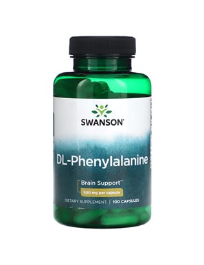 Swanson, DL-Phenylalanin, 500 mg, 100 Kapseln