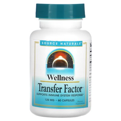 Natural Source, Wellness, Transfer Factor, 125 mg, 60 Kapseln
