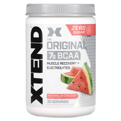 Xtend, oryginalny 7G BCAA, Explosion Watermelon, 13,2 uncji (375 g) Xtend, oryginalny 7G BCAA, Explosion Watermelon, 13,2 uncji (375 g)