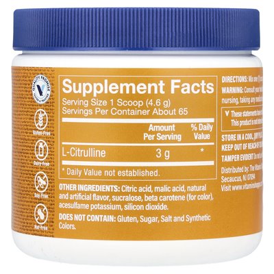 The Vitamin Shoppe, L-cytrulina, Tropical, 10,7 uncji (302 g)