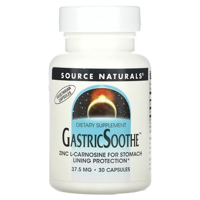 Źródło Naturals, Gastricsoothe, 37,5 mg, 30 kapsułek Źródło Naturals, Gastricsoothe, 37,5 mg, 30 kapsułek