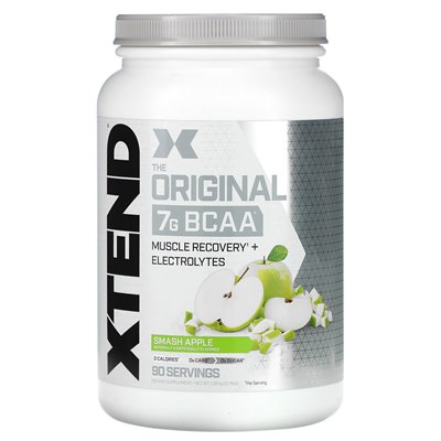 Xtend, oryginalny 7G BCAA, Smash Apple, 2,78 funtów (1,26 kg)