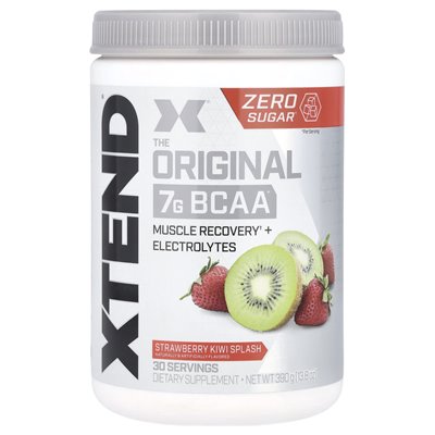 Xtend, Original 7G BCAA, Strawberry Kiwi Splash, 13.8 oz (390 g)