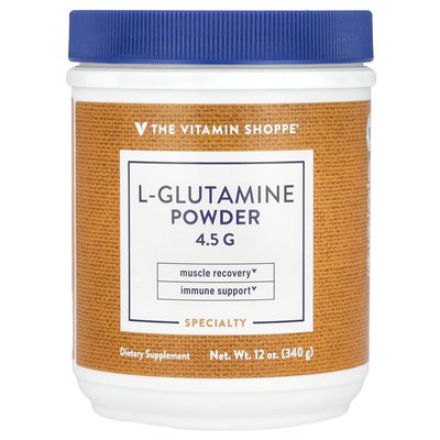 Witaminy Shoppe, proszek L-glutaminowy, 12 uncji (340 g)