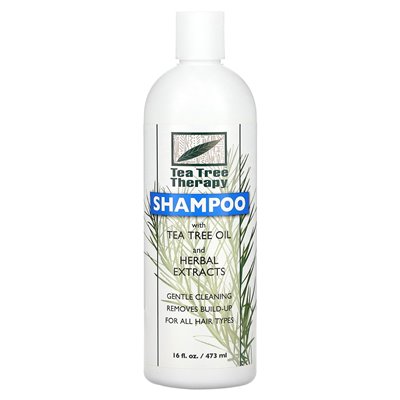 Terapia drzewa herbacianego, szampon z olejem z drzewa herbacianego i ekstraktami ziołowymi, 16 Oz (473 ml) Terapia drzewa herbacianego, szampon z olejem z drzewa herbacianego i ekstraktami ziołowymi, 16 Oz (473 ml)