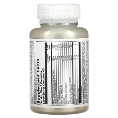 Solaray, Timed Release B-Stress AM, 120 Kapseln