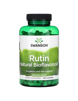 Swanson, Rutin, Natural Bioflavonoids, 250 mg, 250 Capsules Swanson, Rutin, Natural Bioflavonoids, 250 mg, 250 Capsules
