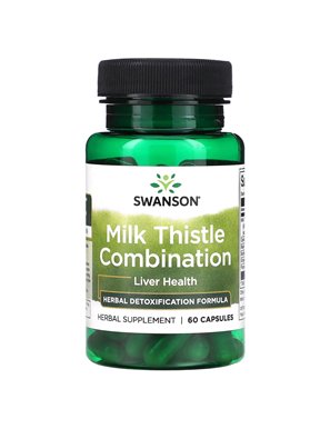 Swanson, Milk Thistle Combination, 60 Capsules Swanson, Milk Thistle Combination, 60 Capsules