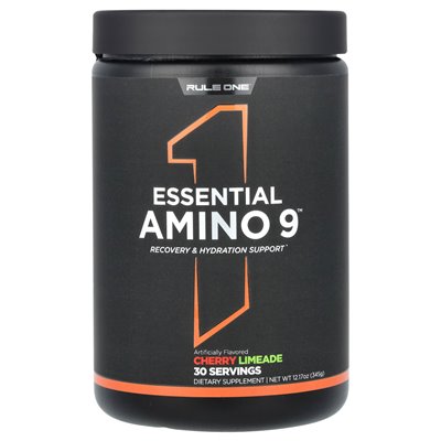 Reguła jedno białka, niezbędne amino 9, Limeade Cherry, 12,17 uncji (345 g)