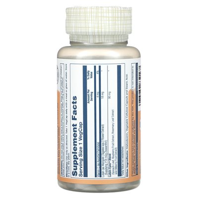 Solaray, Luteineyes 18, mit Bulbberry und Blueberry, dreifach stark, 60 Gemüse