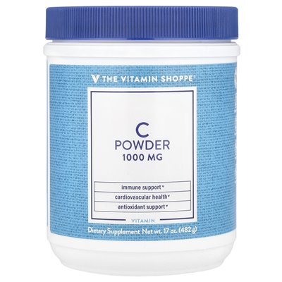 The Vitamin Shoppe, C Powder, 17 uncji (482 mg)