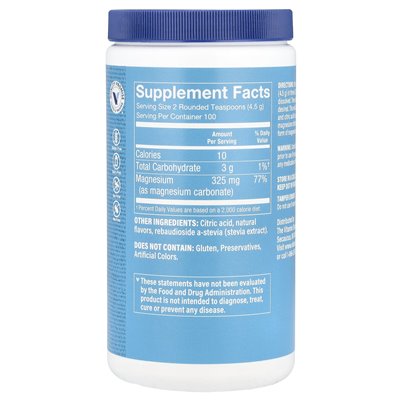 The Vitamin Shoppe, Calm Zone®, Magnez, Raspberry Lemon, 16 uncji (450 g)
