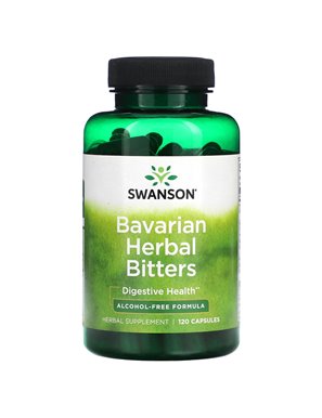 Swanson, Bavarian Herbal Bitters, Alcohol-Free, 120 Capsules Swanson, Bavarian Herbal Bitters, Alcohol-Free, 120 Capsules