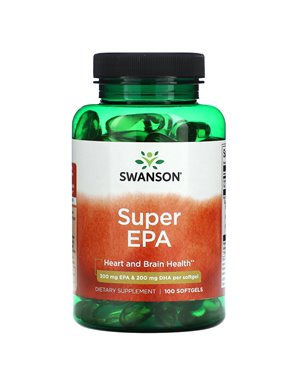 Swanson, Super EPA, 100 Softgels Swanson, Super EPA, 100 Softgels