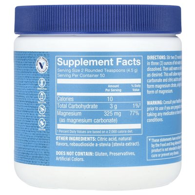 The Vitamin Shoppe, Calm Zone®, magnez, malinowa cytryna, 8 uncji (225 g)