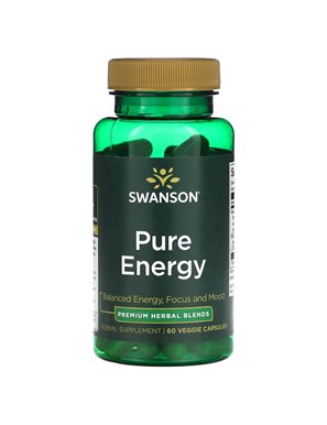 Swanson, Pure Energy, 60 Vegetarian Capsules Swanson, Pure Energy, 60 Vegetarian Capsules