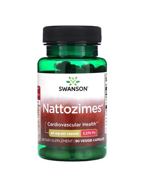 Swanson, Nattozimes, 65 mg, 90 vegetarische Kapseln