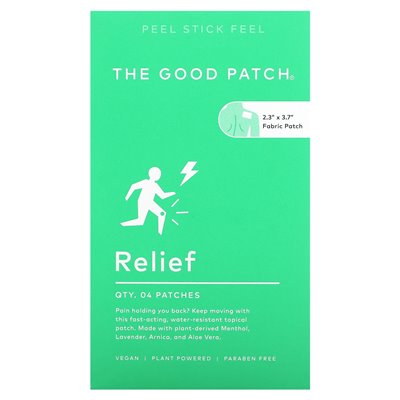 The Good Patch, Relief, 4 Patches