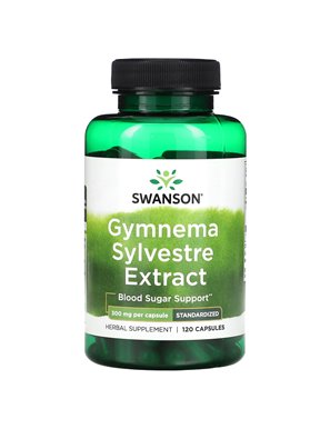 Swanson, Gymnema Sylvestre Extract, 300 mg, 120 Capsules Swanson, Gymnema Sylvestre Extract, 300 mg, 120 Capsules