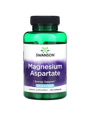 Swanson, Magnesium Aspartate, 685 mg, 90 Capsules Swanson, Magnesium Aspartate, 685 mg, 90 Capsules