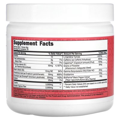 TransformHQ, Super Burner, Thermogenic Drink Mix, Ananas Guava, 9,6 uncji (270 g)