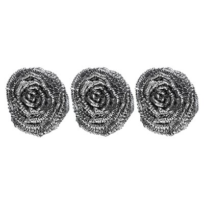 Scotch-Brite, Stainless Steel Scrubbers, 3 Scrubbers