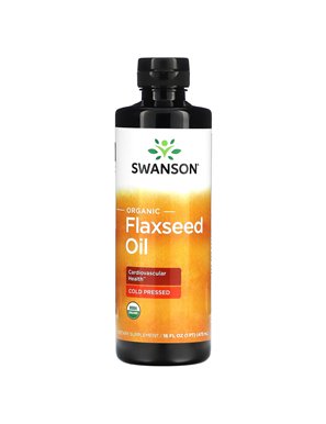 Swanson, Organic Flaxseed Oil, 16 oz (473 ml) Swanson, Organic Flaxseed Oil, 16 oz (473 ml)