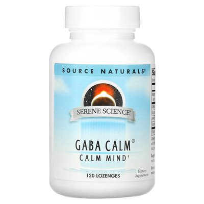 Source Naturals, Serene Science®, GABA Calm®, 120 Tabletten