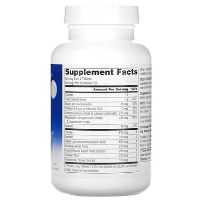 Źródło Naturals, Sleep Science, Nutrasleep, 100 tabletek