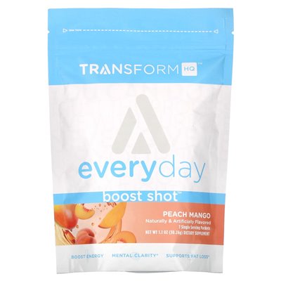TransformHQ, Everyday, Boost Shot, Pfirsich-Mango, 1,1 oz (30,24 g)