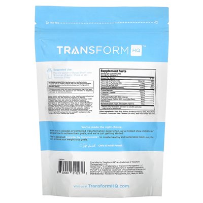 TransformHQ, Everyday, Boost Shot, Pfirsich-Mango, 1,1 oz (30,24 g)